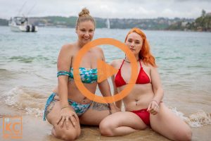 Kim Cums: Beach Day with Rachel Organa