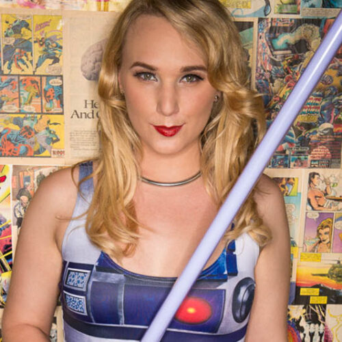 Kim Cums: Star Wars Day with artoo