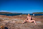 Topless Wicked Weasel with Spread Legs