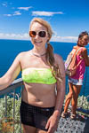 Transparentes Bikinioberteil bei Lookout