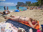 Mesh Bikini op Waikiki