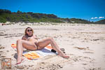 Tahuna Rauroro i runga i Aussie Beach Slut