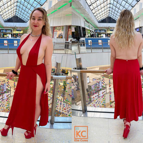 Kim Cums: puttana dello shopping - Centro commerciale