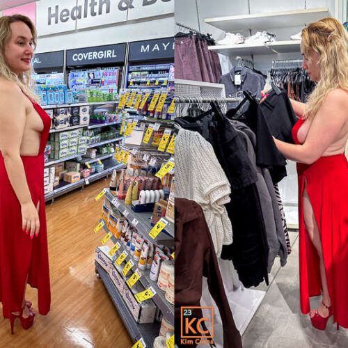 Kim Cums: Shopping Whore - Shopping